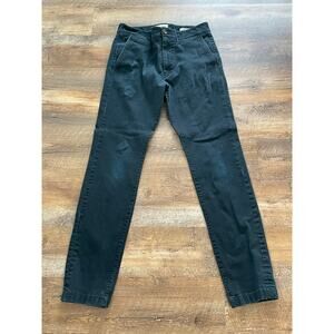 Goodfellow  & CO Black Hennepin Chino slim pants 32WX32L